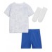 Billige Frankrig Børnetøj Udebanetrøje til baby VM 2022 Kortærmet (+ korte bukser)